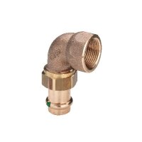 Viega Winkelverschraubung SANPRESS Rotguss 2255...