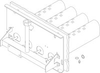 5103384 Brennrost AE124X 4/20 kpl Ersatz Buderus Ersatzteil