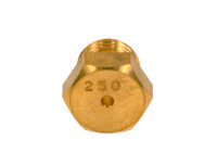 5482860 Hauptgasdüse 2,50 Bohrung Sw16 16lg Buderus...