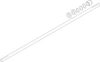 5526040 Ankerstange M16x1675 kpl Ersatz Buderus Ersatzteil