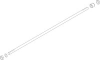 5526060 Ankerstange M16x2015 kpl Ersatz Buderus Ersatzteil