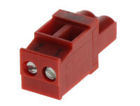 63009812 Anschlussklemme 2-pol Tomatenrot GFS Buderus...