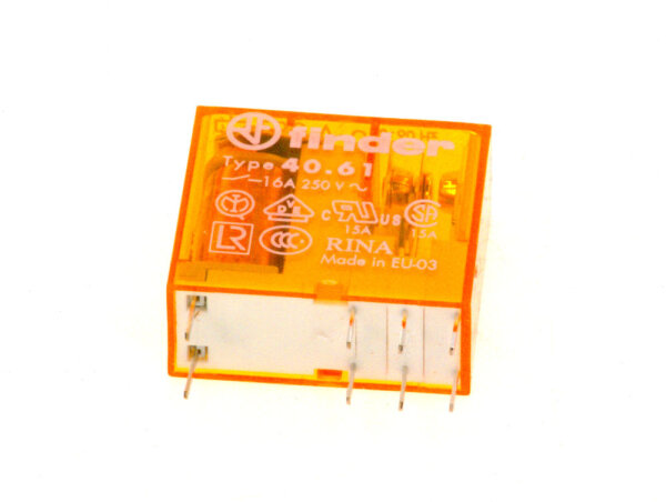 63012255 Relais 230V AC Kontakt 250V AC/16A everp Buderus Ersatzteil