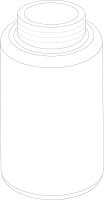 63024945 Weithalsflasche 250ml everp Buderus Ersatzteil