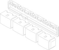 63033440 Wärmeschutz HKV4 DN25/2" kpl everp...