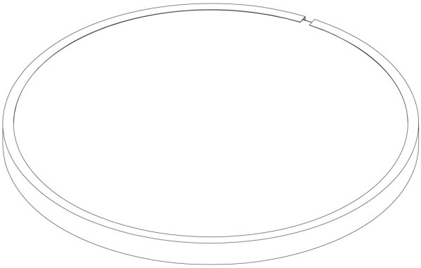 63044569 Deckel 1000-80 D1060 everp Buderus Ersatzteil