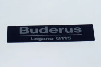 67902824 Geräteschild Logano G115 everp Buderus...