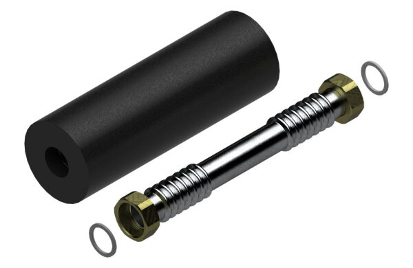 67903097 Metallwellschlauch DN25 950mm everp Buderus Ersatzteil