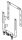 7095128 Montagerahmen f. Linea-Single u U104W/WG Buderus Ersatzteil