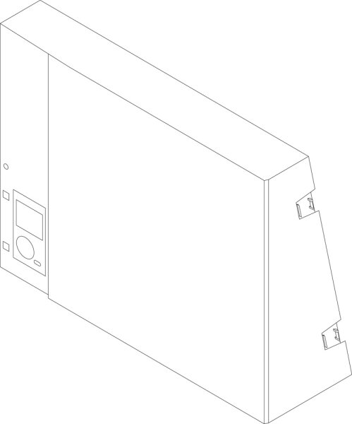 7098801 Verkleidung für GB112-43/60kW Buderus Ersatzteil