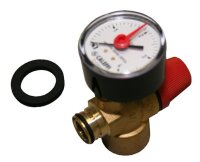 7099030 Sicherheitsventil + Manometer Buderus Ersatzteil