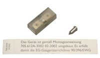 7099810 Ersatzset für Gasdruckwächter Buderus...