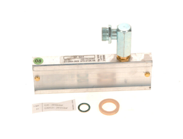 7100707 Düsenplatte 11kW 3PG31 D0,52 kpl Buderus Ersatzteil