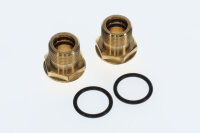 73209 Anschlussnippel Gasarmatur (2x) Buderus Ersatzteil