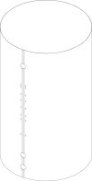 7735501780 Verkleidung S1000.6 silber everp Buderus...