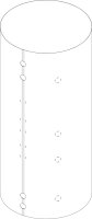 7735501782 Verkleidung P1000.6 silber everp Buderus...
