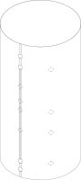7735501783 Verkleidung P1300.6 silber everp Buderus...