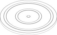 7735501786 Verkleidungsdeckel D1143.6 Schwarz everp...