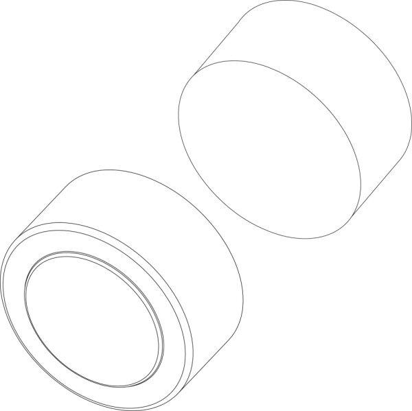 7735501901 Abdeckung E-Muffe 390-490 everp Buderus Ersatzteil
