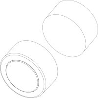 7735501901 Abdeckung E-Muffe 390-490 everp Buderus...