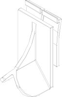 7735600203 Klammer Reflektor (2x) Buderus Ersatzteil