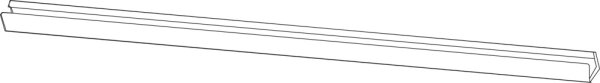7735600205 Schiene 2K 1254mm Buderus Ersatzteil