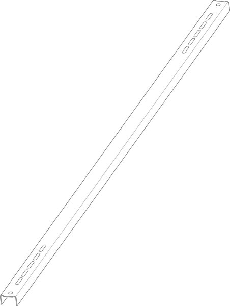 7735600207 Profilschiene Dachhaken Buderus Ersatzteil