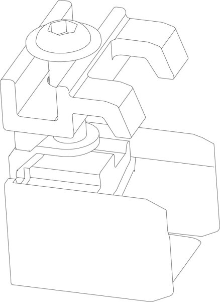 7735600208 Kollektorspanner einfach kompl Buderus Ersatzteil