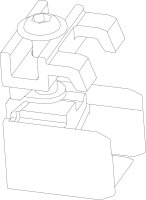7735600208 Kollektorspanner einfach kompl Buderus Ersatzteil