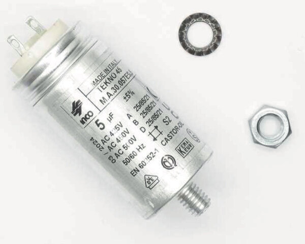 7736606915 Kondensator 5MF 450V f Hidria 150W everp Buderus Ersatzteil