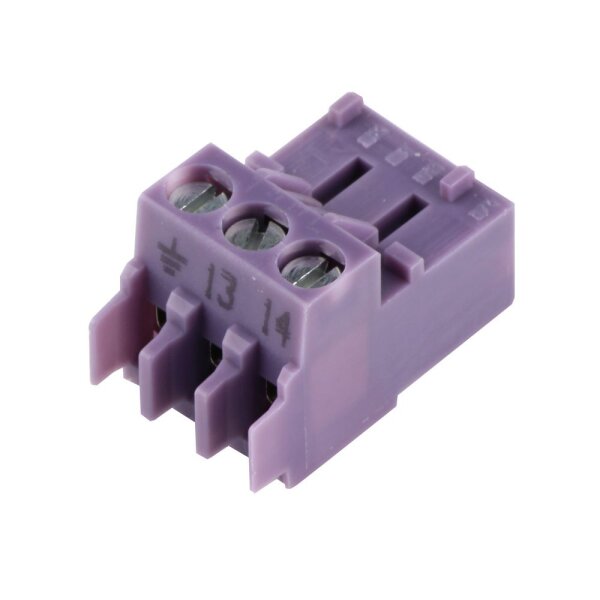 7747023986 Anschlussklemme 3-pol. PZ Pumpe violett Buderus Ersatzteil