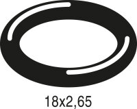 87102051010 O-Ring 18x2,65 (10x) Buderus Ersatzteil