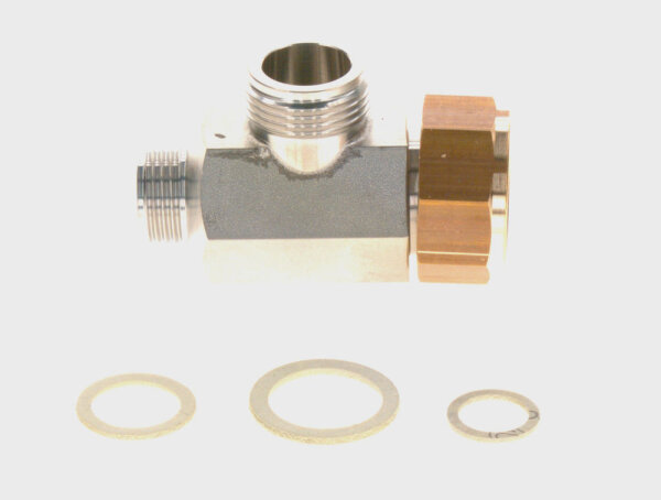 87133057570 Anschlussrohr WW Adapter Buderus Ersatzteil