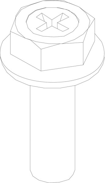87134011300 Schraube M6x20 (10x) Buderus Ersatzteil