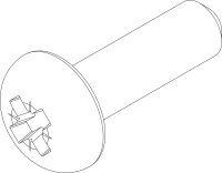 87161068480 Schraube M5 rostfrei Buderus Ersatzteil
