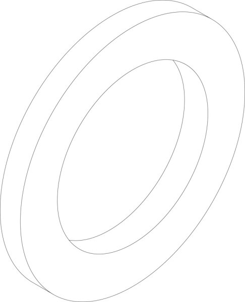 8716854792 Dichtung 3/4 AFM34/2 dicke3 (x10) Buderus Ersatzteil