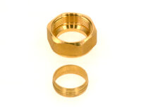 87182214520 Verschraubung 22mm (2x) Buderus Ersatzteil
