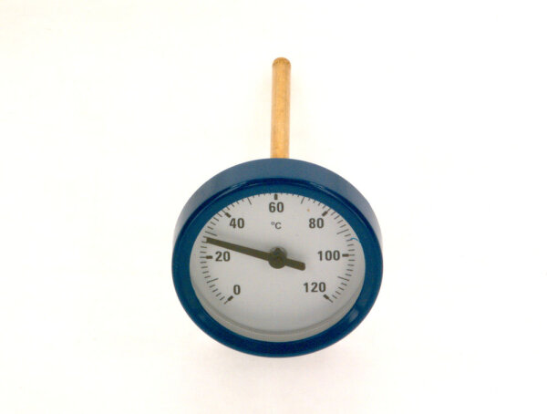 87182214740 Thermometer blau NG50, 0-120 °C Buderus Ersatzteil