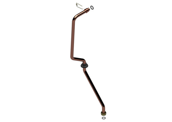 87182248890 Rohr WW - horizontal Buderus Ersatzteil