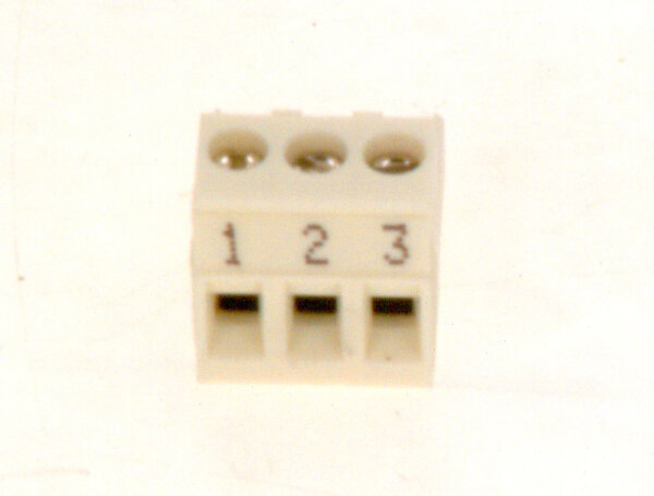 87182249060 Anschlussklemme 3-pol. ECO-BUS weiß Buderus Ersatzteil