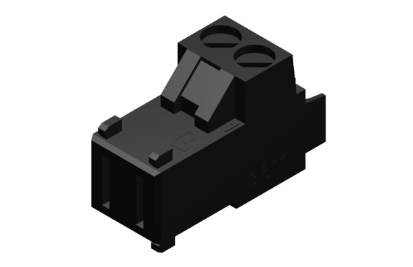 87182249080 Anschlusskl. steckb 2-pol schwarz R5 eve Buderus Ersatzteil