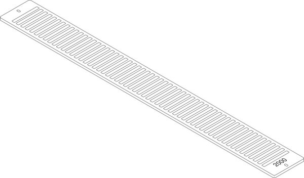 87183403200 Aufsteckgitter 20/22-2000 RAL9016 everp Buderus Ersatzteil
