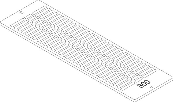 87183404080 Aufsteckgitter 30/33-800 RAL9016 everp Buderus Ersatzteil