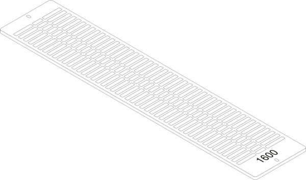 87183404160 Aufsteckgitter 30/33-1600 RAL9016 everp Buderus Ersatzteil