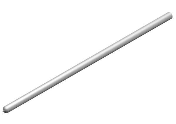 87185310810 Rohr_ Vakuumröhre, L=1500mm +1 Dichtring Buderus Ersatzteil