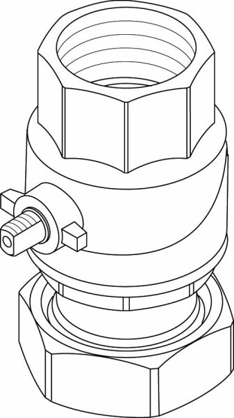87185321360 Kugelhahn DN25 Pumpe Buderus Ersatzteil