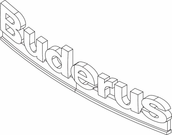 87185415730 Logo Buderus Buderus Ersatzteil