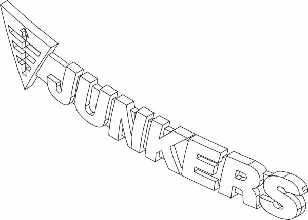 87185419480 Logo Junkers Buderus Ersatzteil