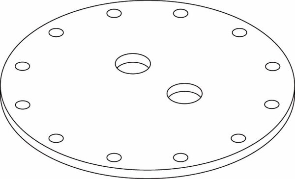 87185424650 Handlochdeckel THS 280x10 Buderus Ersatzteil