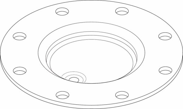 87185428790 Handlochdeckel SL300/5 Thermoglasiert Buderus Ersatzteil